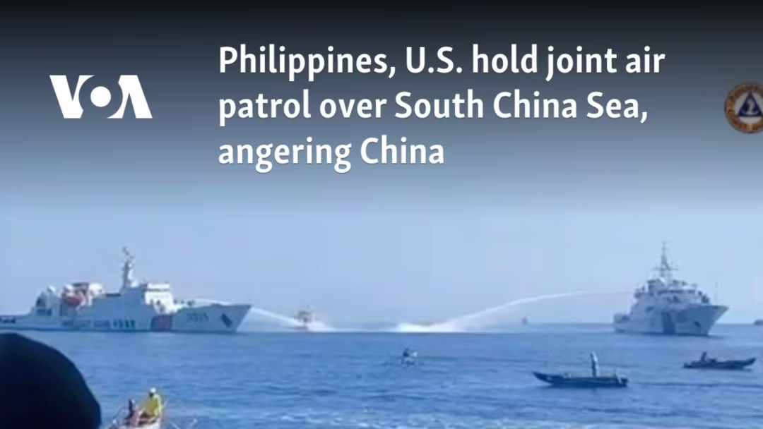 Philippines, U.S. highlight freedom of navigation with South China Sea joint air patrol