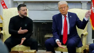 Zelenskyy leaves after clash with Trump