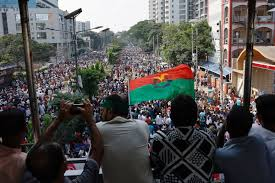 Bangladesh capital Dhaka turns into city of protest