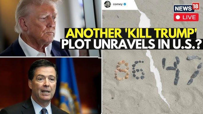 Ex-FBI boss James Comey investigated for seashell photo seen as threat to Trump
