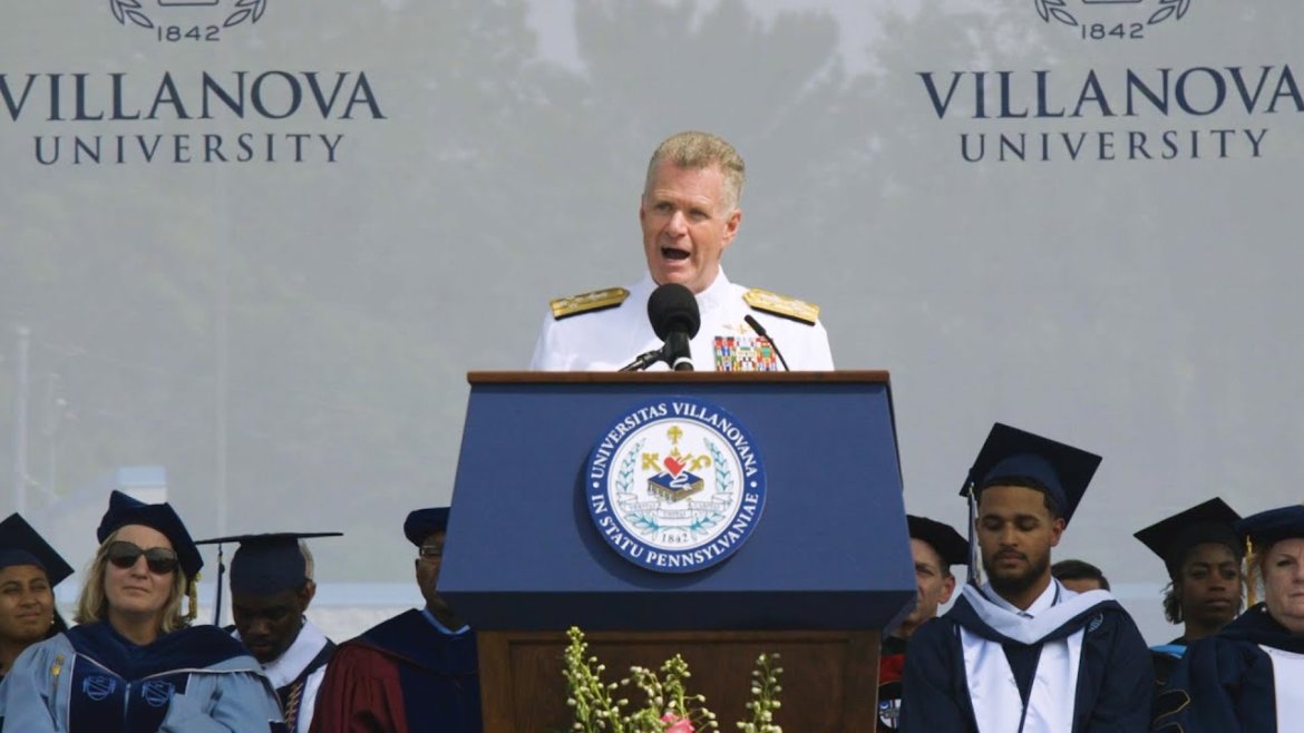 USINDOPACOM Commander Delivers Villanova Commencement Speech; Receives Honorary Degree