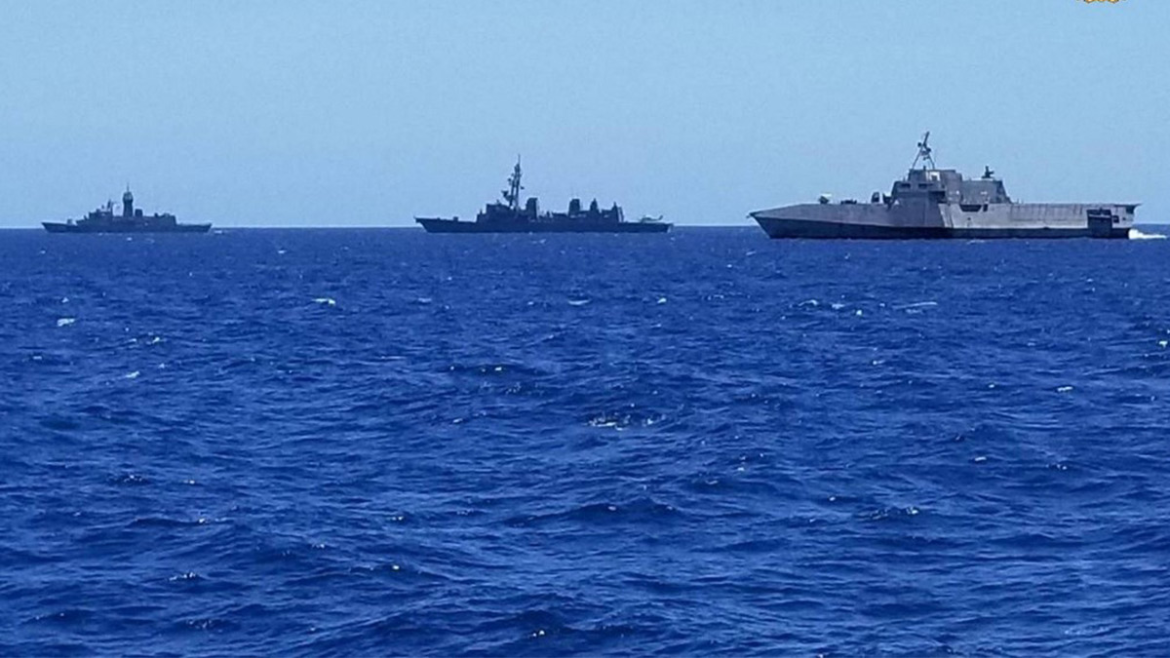 Philippines, US hold joint maritime drills in South China Sea