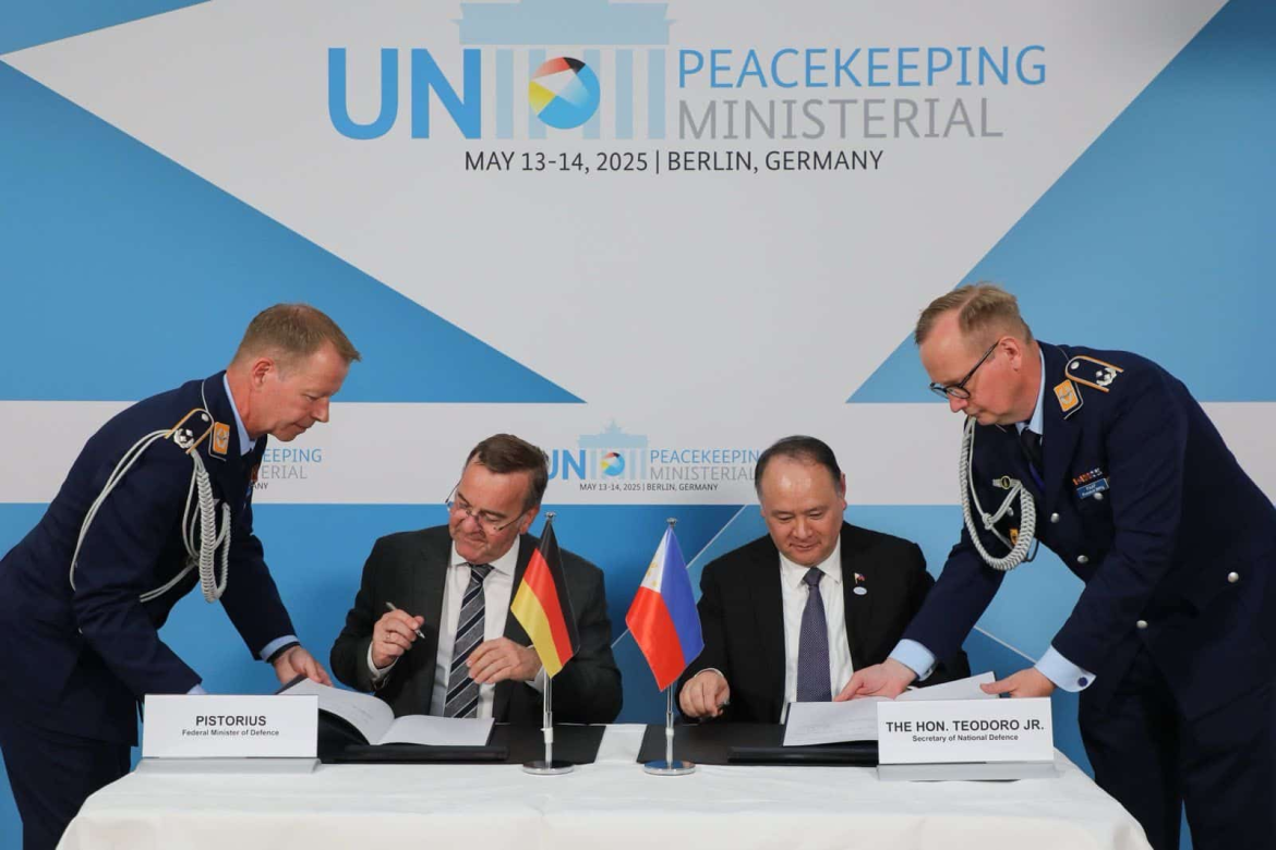 Germany, Philippines sign defense agreement