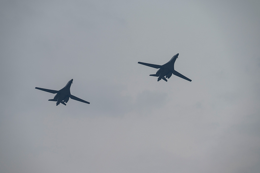 U.S. B-1B bombers operate out of Japan for first time