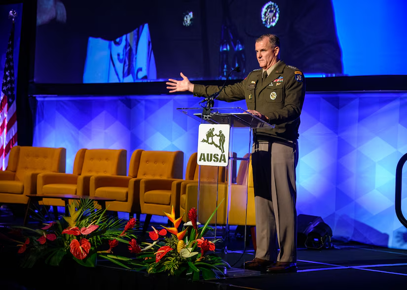 USINDOPACOM Commanders Speaks at AUSA LANPAC