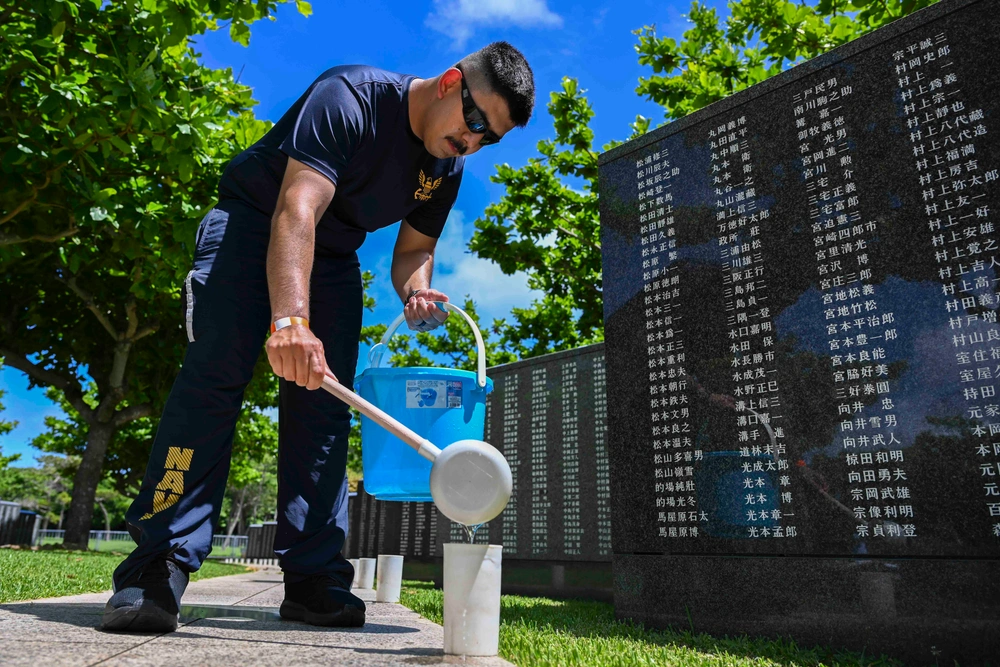 U.S. Navy Honors 80th Anniversary of Battle of Okinawa at Candle Lighting