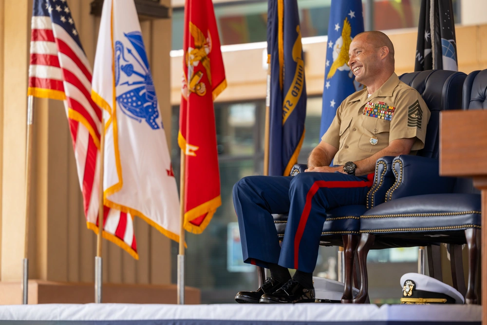 USINDOPACOM welcomes new command senior enlisted leader with Assumption of Responsibility Ceremony