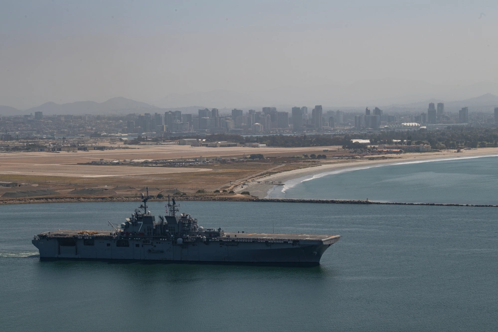 USS Tripoli forward deploys to Japan