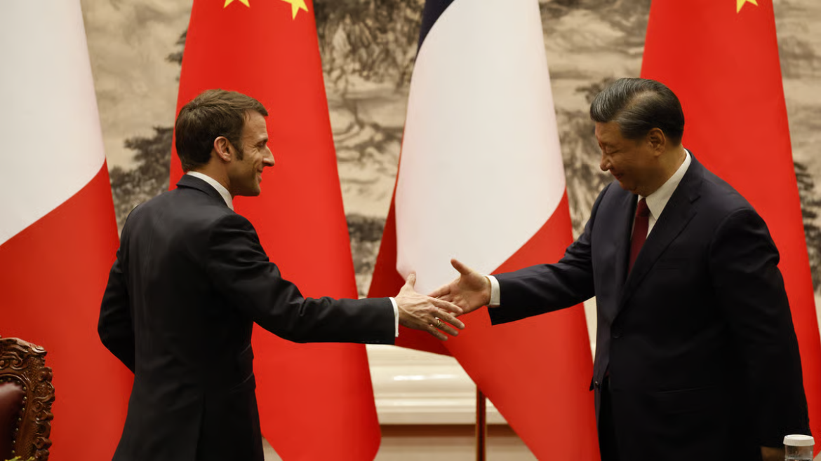 China slams Macron over ‘unacceptable’ comments on Taiwan and Ukraine