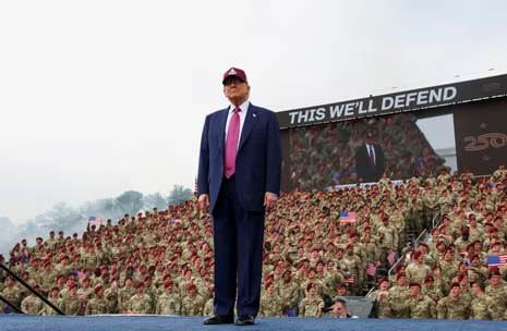 American carnage revisited as Trump plays president of permanent emergency