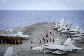 Nimitz Carrier Strike Group Conducting Routine Flight Operations in the South China Sea