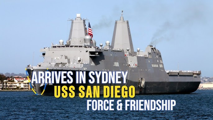 USS San Diego, USS Rushmore Join USS America in Sydney