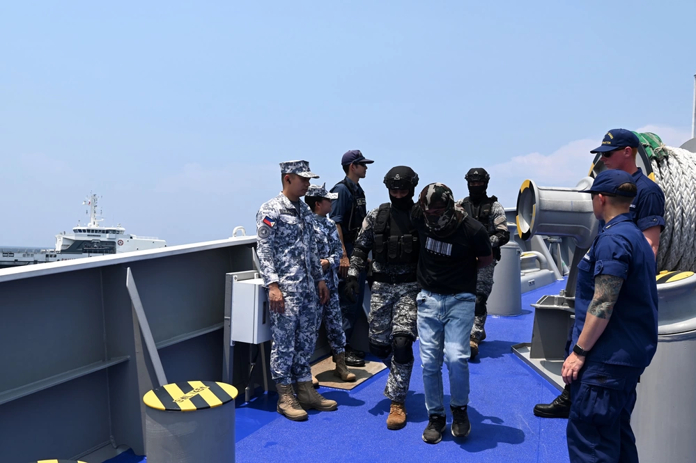 U.S. Coast Guard Cutter Stratton concludes joint operations with Japan and Philippine Coast Guards