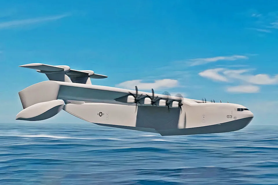 China’s Mysterious Ekranoplan Seen In Full For First Time