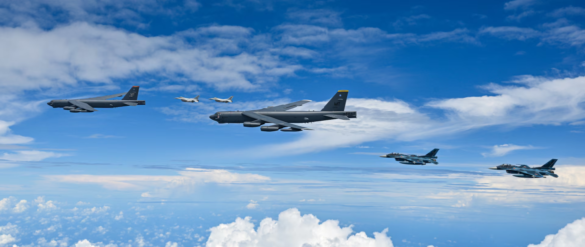 Japan, Republic of Korea and U.S. conduct trilateral flight