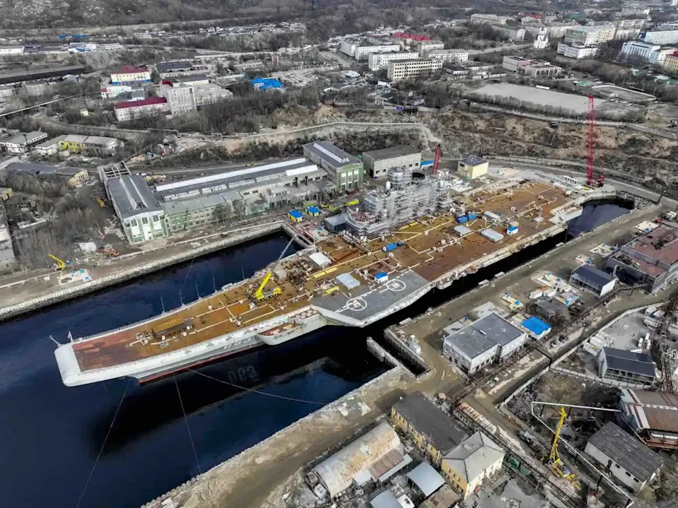 Russia May Finally Abandon Its Cursed Aircraft Carrier
