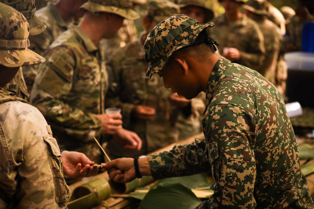 Malaysian Army Shares Essential Jungle Training with U.S. and Australian Soldiers