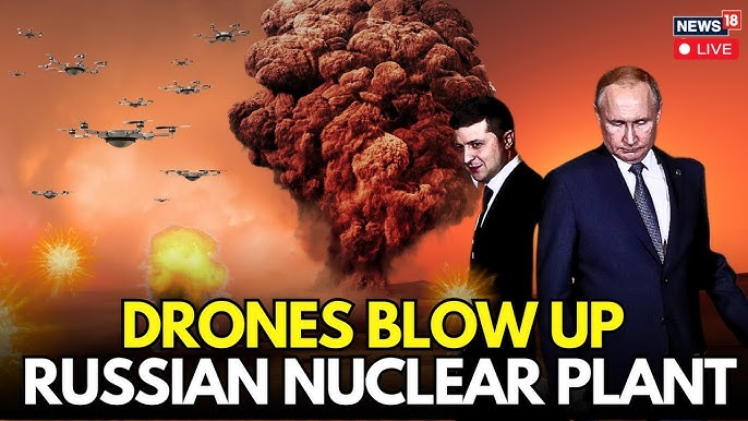 Ukraine drone hits Russian nuclear plant, sparks huge fire at Novatek’s Ust-Luga terminal