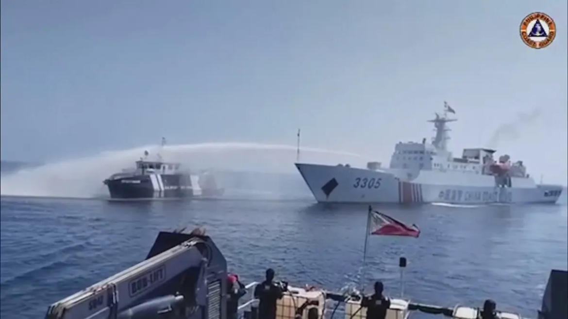 Philippines warns China not to cross ‘red line’ over grounded warship in South China Sea