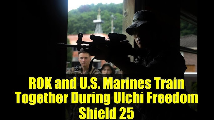ROK and U.S. Marines train together during Ulchi Freedom Shield 25
