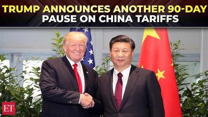 Trump, China extend tariffs pause for 90 more days