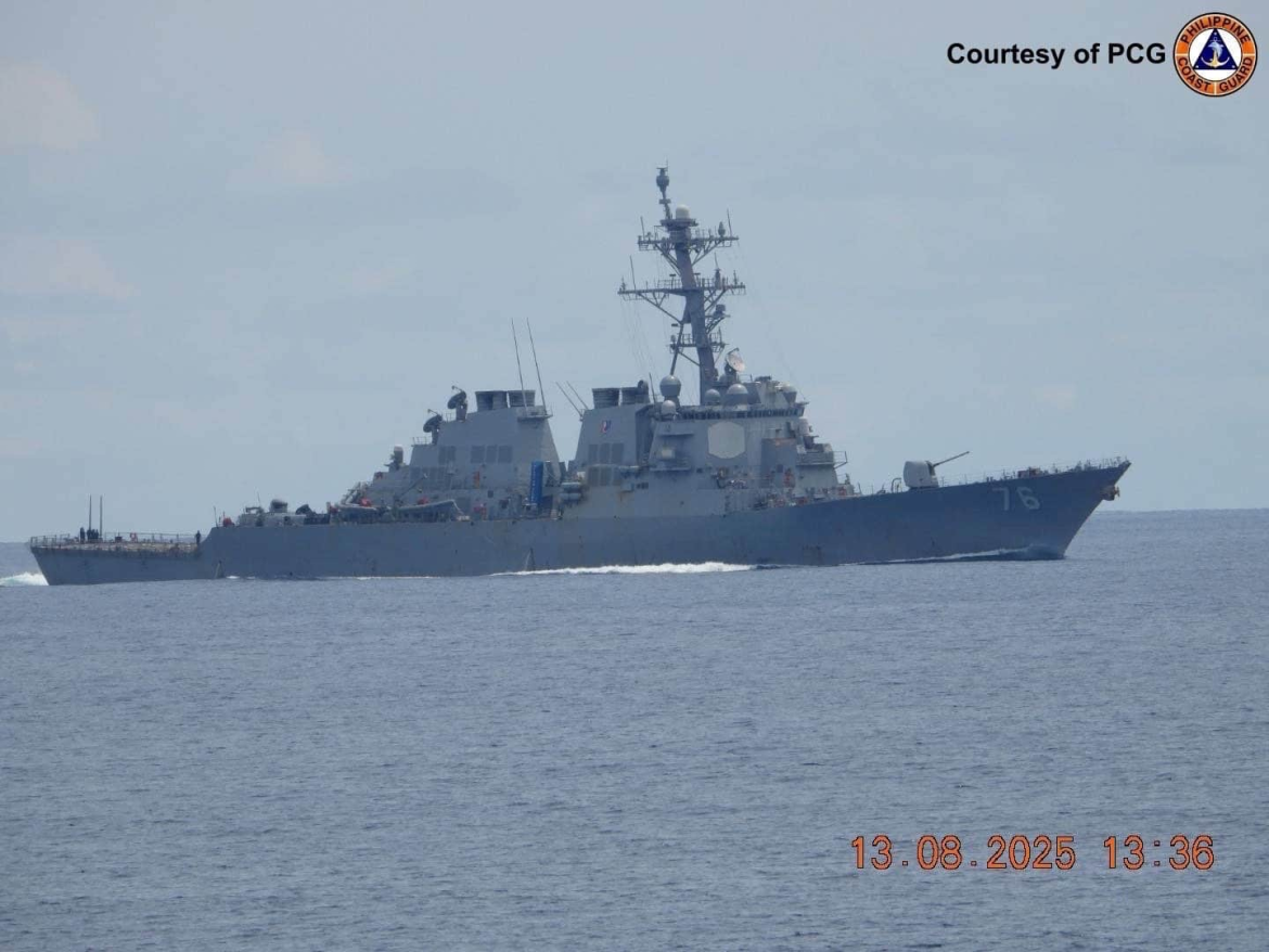 U.S. Navy Holds South China Sea FONOP at Scarborough Shoal