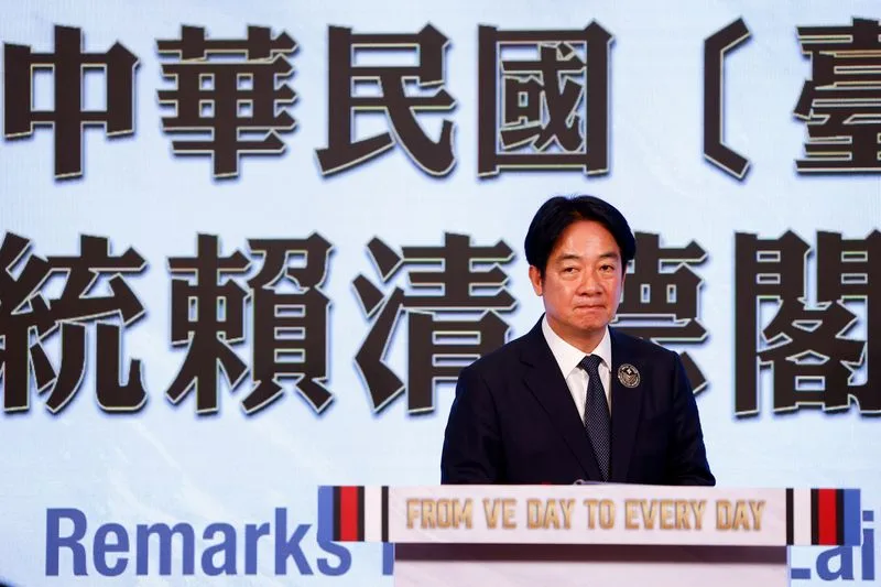 Taiwan’s President Warns Against Aggression In World War Anniversary Message