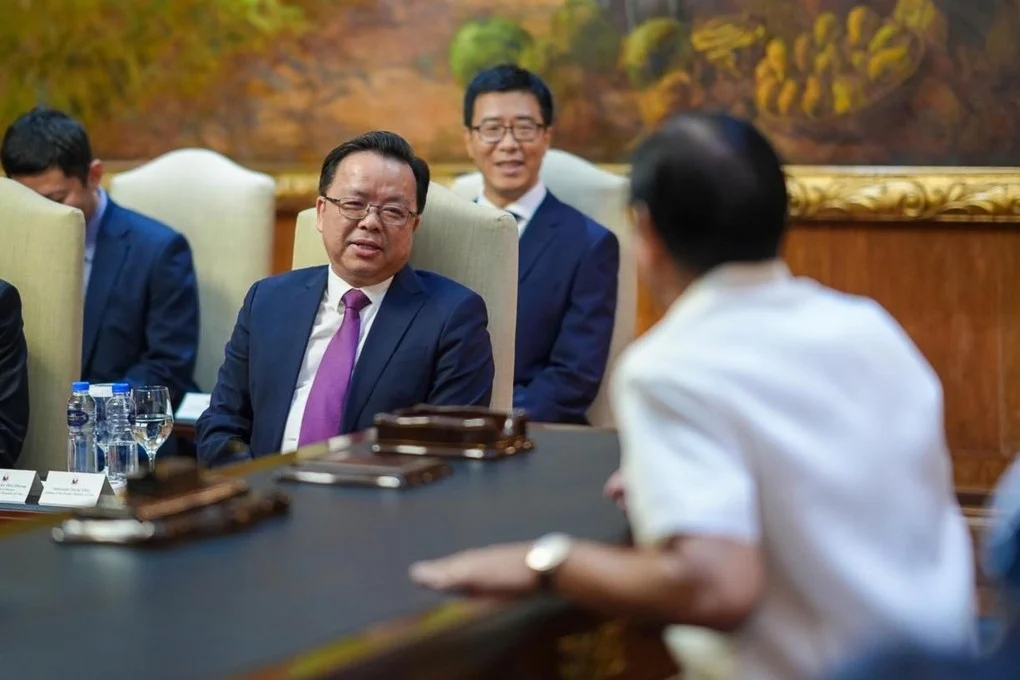 South China Sea tensions downplayed as Manila warmly farewells Beijing envoy