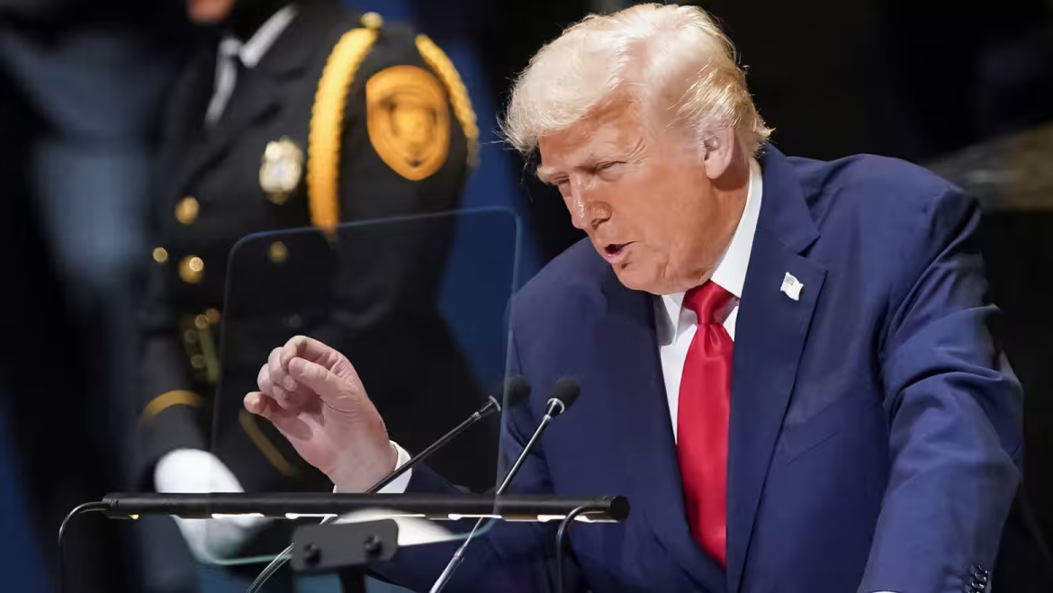Trump in UN speech says body ‘not even coming close’ to its potential