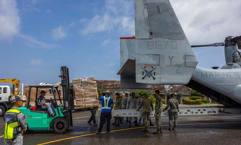 Philippine-U.S. relief mission highlights mutual planning, rapid deployment
