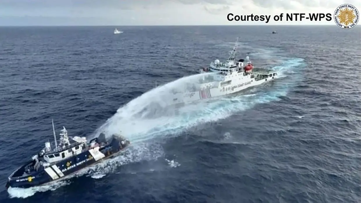 China Deploys Buoys, Security Officers to Scarborough Shoal Amid Philippine Drills