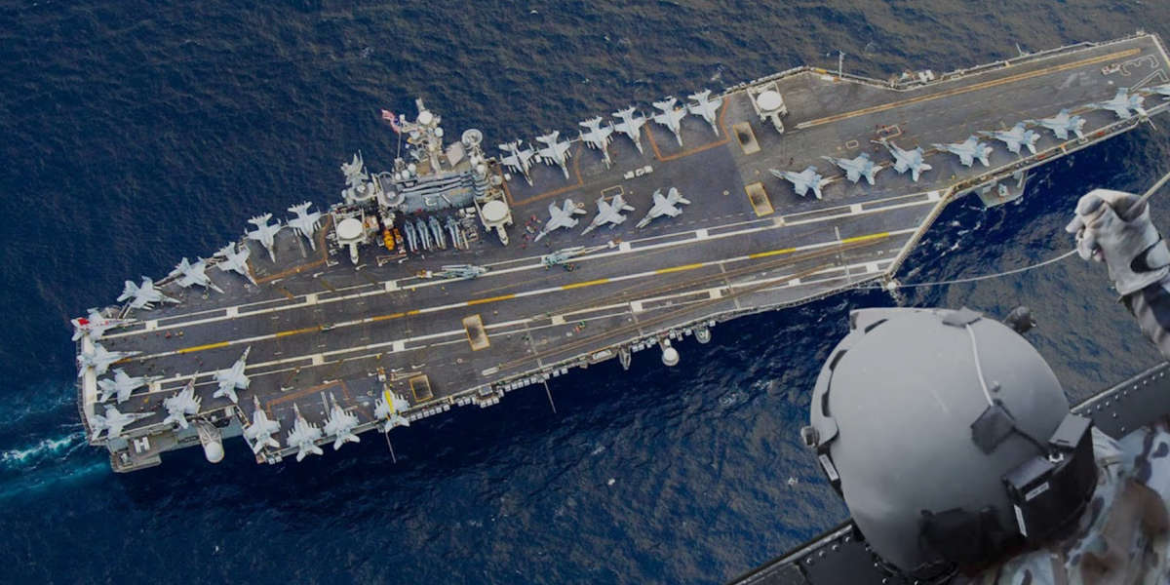 Carrier USS Nimitz Transits Singapore Strait, Operates in South China Sea