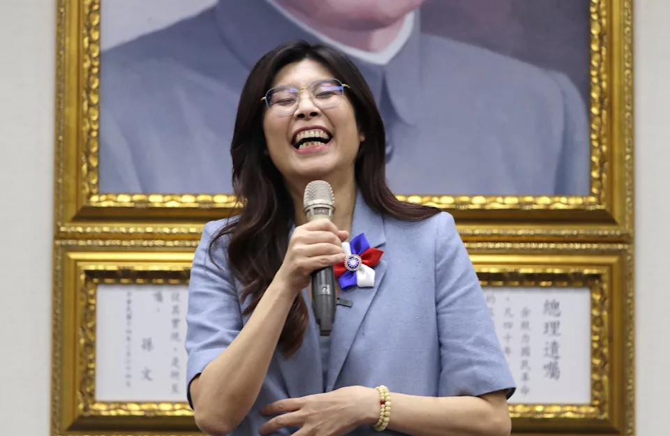 Taiwan opposition elects new leader who wants peace with China