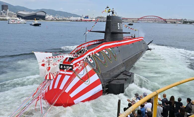 Japan launches sixth Taigei-class submarine