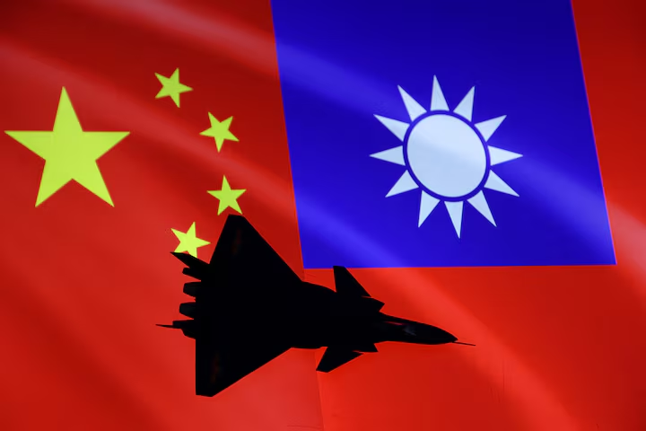 Ahead of Trump-Xi meeting, China says bombers flew near Taiwan