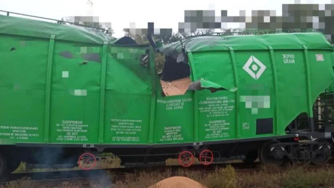 Russia Using Long-Range Drones To Attack Ukrainian Trains