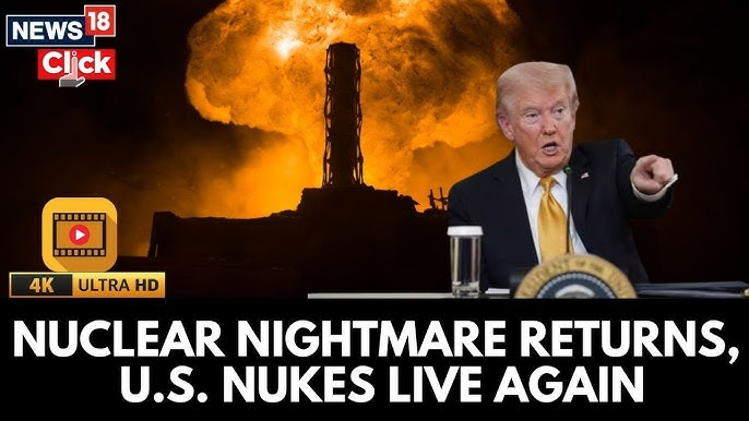 Trump tells Pentagon to immediately resume testing US nuclear weapons