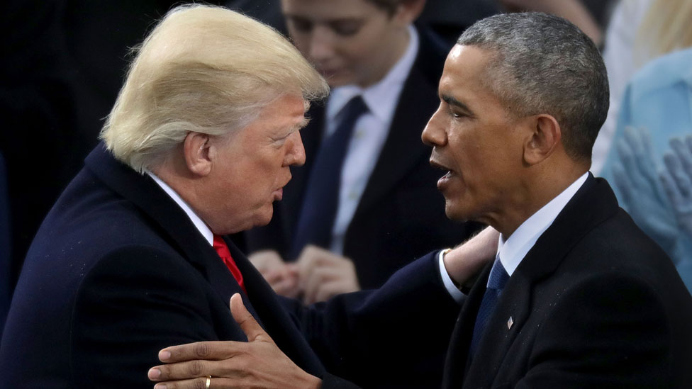 With a Democratic Party leadership vacuum, Obama steps up his criticism of Trump