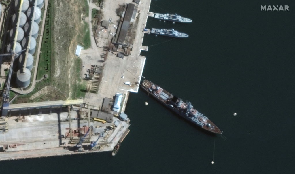Ukraine Claims Long-Range Strike on Russian Warship North of Moscow