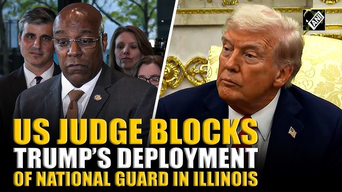 US judge blocks Trump’s deployment of National Guard in Illinois