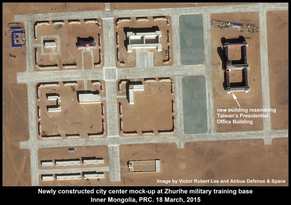 Satellite Photos Show China’s Mock Taipei City for Invasion Training