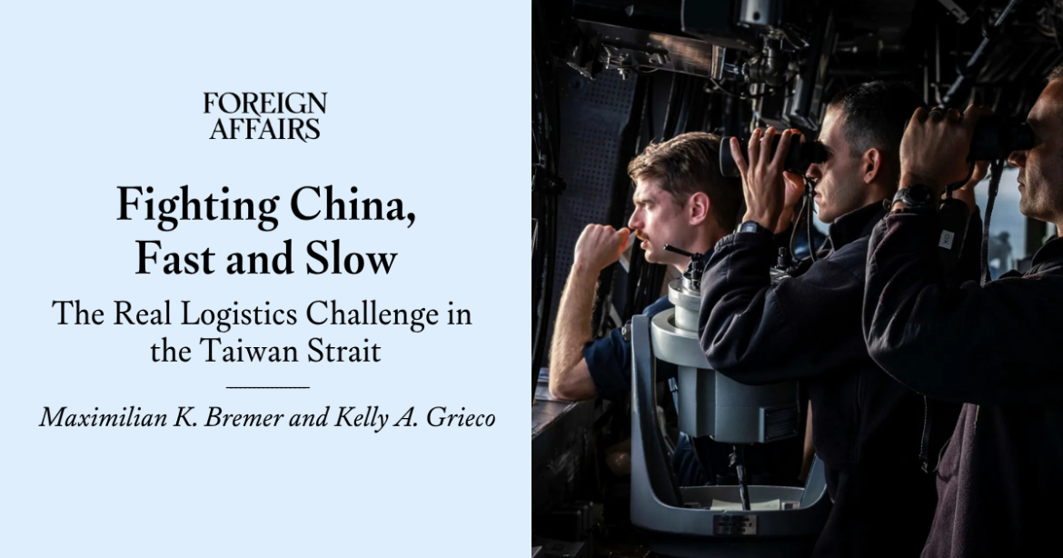Fighting China, Fast and Slow