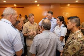 CNMI, DOW leaders strengthen partnerships on Saipan, Tinian