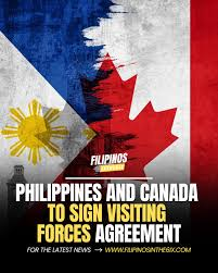Philippines, Canada sign visiting troops deal