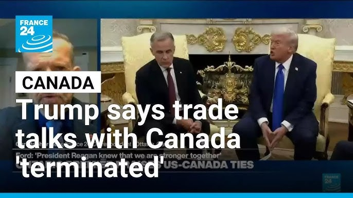 Trump says US, Canada will not restart trade talks